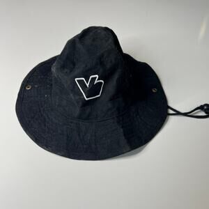Vanhunks Black Bucket Hat- One Size